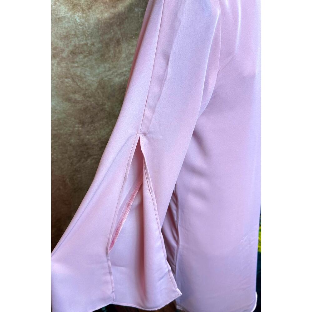 Three Eighty Two Ally One Shoulder Slit Sleeve Ch… - image 9